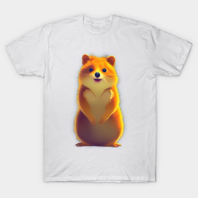 Curious Quokka T-Shirt by melbournedesign